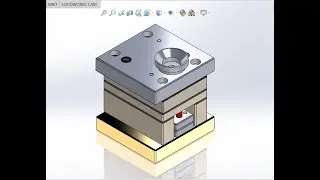Injection Mould Animation In SOLIDWORKS.