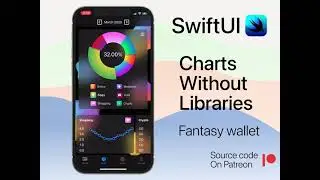 Charts without library in swiftUI 2.0 | Fantasy wallet project