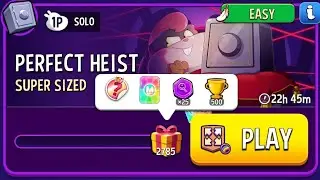 super sized rainbow solo challenge perfect heist | match masters 