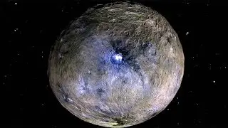 Bright spots and haze on Ceres