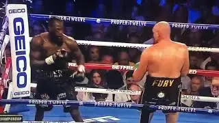 Deonte wilder vs Tyson fury highlights