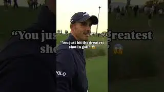 The Greatest Golf Shot in History? 😱 #golf #GolfShot #HoleInOne #EpicGolf #incredibleshots