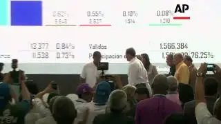 Panama's vice president wins presidential election