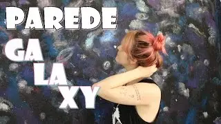 DIY: PAREDE COM ESTAMPA GALAXY