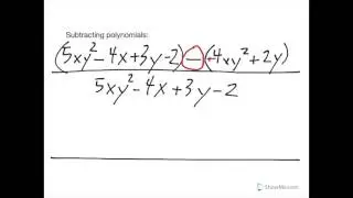 Polynomials Lesson by Blake Morris of The Tutoring Solution