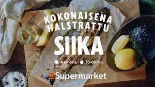 Kokonaisena halstrattu siika
