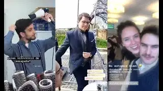 #ATAV Baró, Cháves, Sánchez y otros actores Backstage de la novela