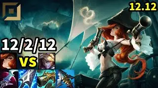 Miss Fortune ADC vs Ezreal - EUW Grandmaster | Patch 12.12