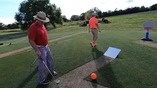 Back Yard Mini Golf - RT vs LT - 18 holes... maybe