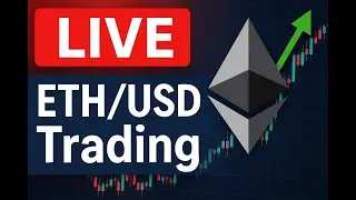 Live Ether (ETHUSD) Trading & Technical Analysis - My Ethereum Trading Strategy