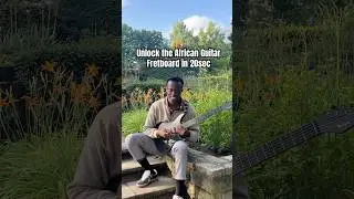 Unlock the African Guitar Fretboard in 20sec 🔐🎸 #congolesemusic #africa #music #guitar #guitarist