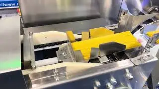 Spaghetti packing machine on Canton fair. Very nice machine👍