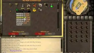 i cali - Smithing steel bars for bank! 07 RS