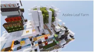 Fastest Azalea Leaf Farm (Self-Sustaining!) [1.19.4]