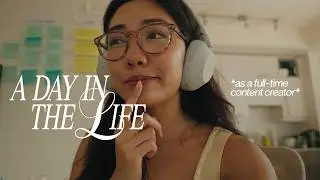 i made this video so my friends know what a day in my life as a content creator looks like
