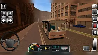 Bus Simulator 2015 !!! Bus Driving in Chicago City #1 | Android GamePlay