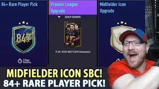 🔴⚽ LIVE NOW - Midfielder Icon Upgrade SBC - 84+ Rare Player Pick Packs - New 6pm Content FIFA 21