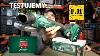 TEST!!!Szlifierka Kątowa Stalco AGS20-125BL - Recenzja oraz test