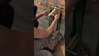Chair bracket installed
