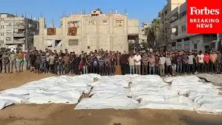 Силы гражданской обороны Газы перезахоронили десятки палестинцев, убитых израильскими авиаударами