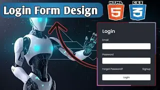 Login Form in HTML & CSS
