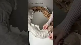 mirror dye frame#mirror #mirrordiy #asmrvideo