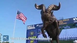 A look into USNA graduation ceremony