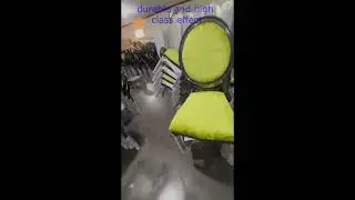 Deluxe Oval-Back Wedding Banquet Chairs &ndash; Aluminum Frame & Upholstered Seat | Factory Production