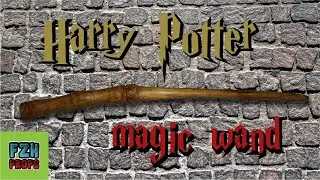 HARRY POTTER willow magic wand - Woodcarving process