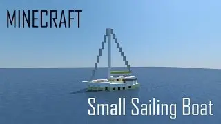 Minecraft Sailing Boat (full interior) + Download