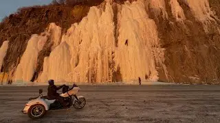 Roadside Attraction (WI4) in Turnagain Arm, Alaska - Jan 2026