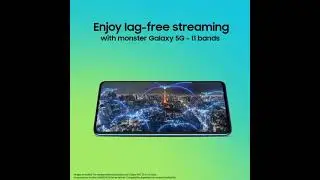 #Galaxy M52 5G is coming to unbox 😎