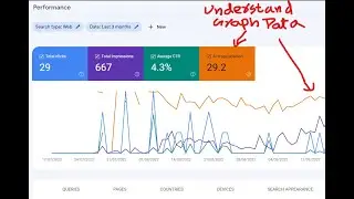 How To Understand Google Search Console Graph Data Effectively | Performance Section