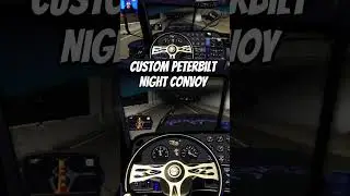 Custom Peterbilt - American Truck Simulator #custom #trucks #convoy #logging #ats #shorts #driving