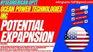 OPTT STOCK : POTENTIAL EXPAPNSION | OCEAN POWER TECHNOLOGIES STOCK