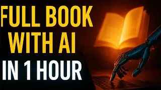 How to Write a FULL Book with ChatGPT in Under an HOUR!