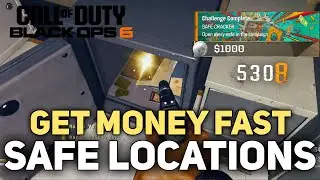 All 9 Campaign Safe Locations ($9000 CASH For Upgrades) Call of Duty Black Ops 6