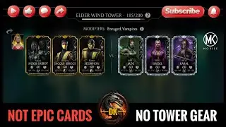 Fatal Elder Wind Tower 185 & Reward 🎮 Mortal Kombat Mobile▫️MK Mobile #mortalkombatmobile #mkmobile
