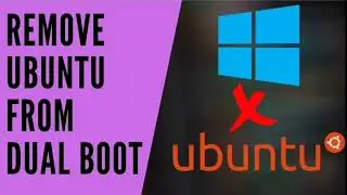 How to remove ubuntu from dual boot in windows 10/11