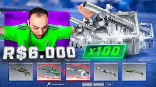 Ele abriu 100x CAIXAS 