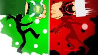 Ben 10 VS Evil Gwen | Pivot Animation | Fusakhosa Teamwork