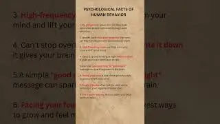 PSYCHOLOGICAL FACTS OF HUMAN BEHAVIOR..😎🔥#darkpsychology #humanbehavior #content #yts #shorts #facts