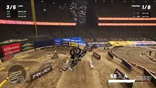 MX VS ATV Legends Multiplayer - Supercross Gameplay