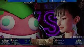 Winner Quarters Zombie (Blanka) VS P_Summa (Chun-Li) The Grindhouse A New Era ($75+ Prize Pool)