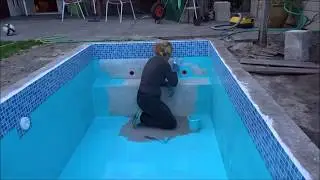 DIY Pool Painting with Nicole 🖌️ | How to Build a Swimming Pool (Episode 8)