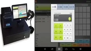 POSimplicity Complete Retail Point Of Sale POS System With 10.1 Inch Screen and Bar Code Scanner