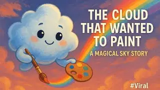 The Cloud That Wanted to Paint 🎨✨ | A Magical Sky Story