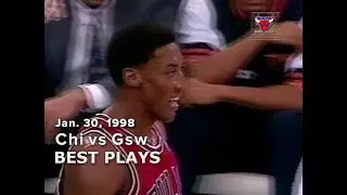 Jan 30, 1998 Chi vs Gsw highlights