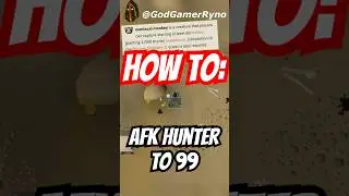 How to AFK Hunter to 99 in OSRS