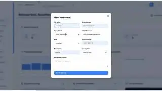 HRMS Admin Dashboard Overview | Personnel, Payroll & Workforce Management Demo